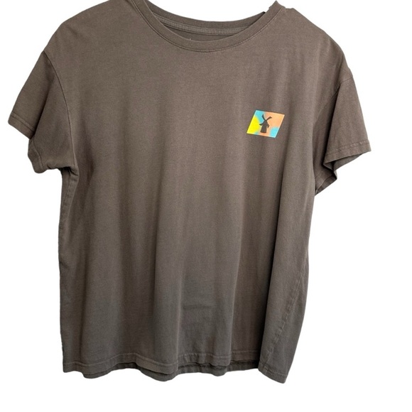 Dutch Bros Tops - Dutch Bros NWT BRAND NEW IN BAG Gray w/Neon DRINK ONE FOR DANE WOMEN’S MEDIUM DB